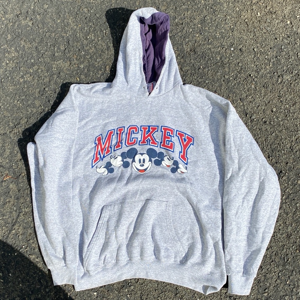 Vintage disney hoodie size L